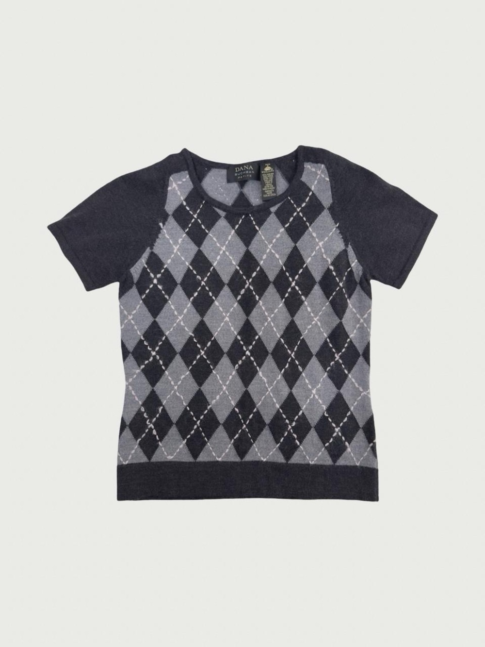 Argyle Sweater Top